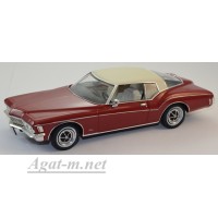 071-PRD Buick Riviera Coupe 1971 Red With White Roof